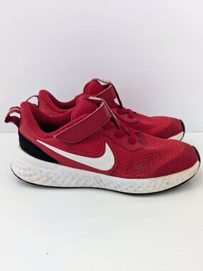 Nike Revolution 5 Preschool Kids Shoes Red Size 12C